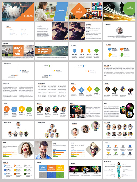 Annual Report Keynote Presentation in Keynote Templates - product preview 1