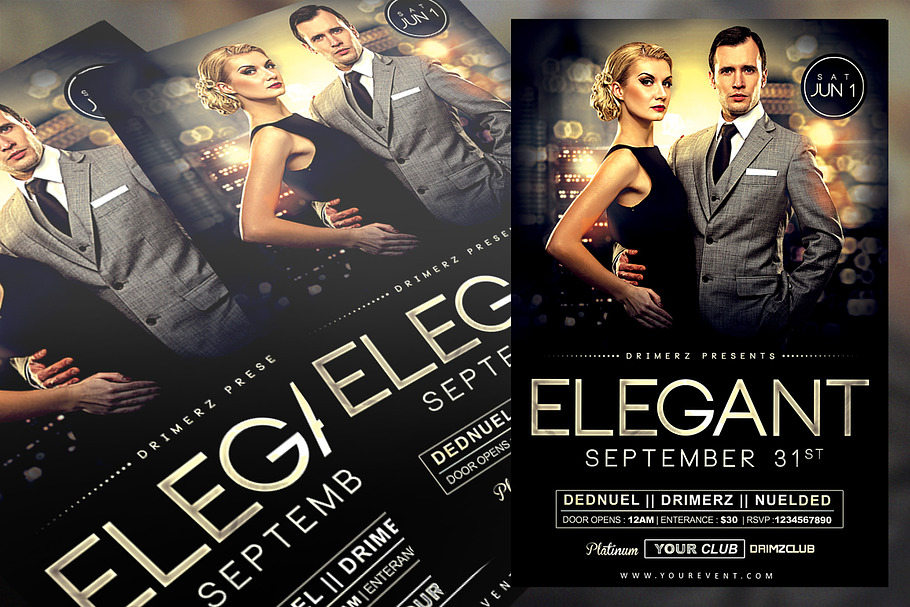Elegant Flyer in Flyer Templates - product preview 8
