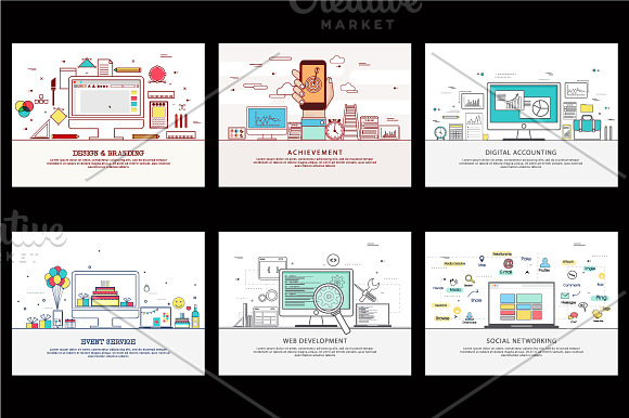 Business Web Element Vol - 1 in Illustrations - product preview 1