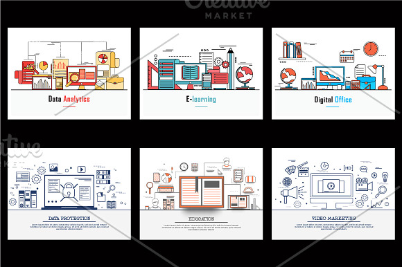 Business Web Element Vol - 1 in Illustrations - product preview 4
