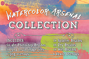 Watercolor Arsenal Collection Bundle
