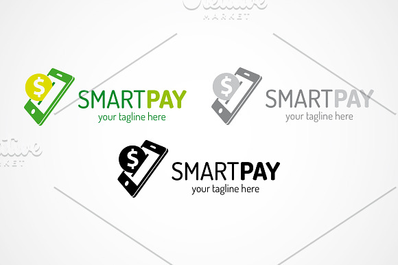 Smart Pay in Logo Templates - product preview 1