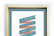 Typography Papercut Template