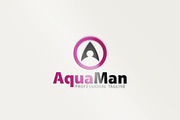 Aqua Man Logo