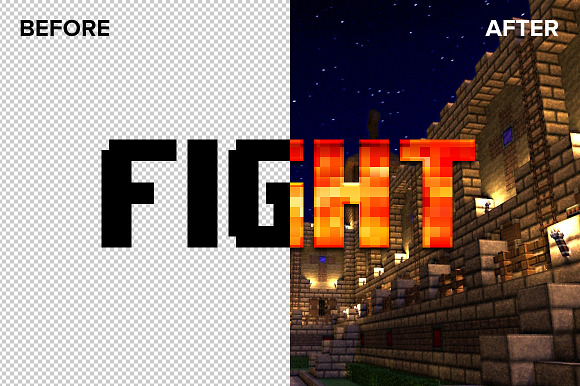 8-Bit Arcade Photoshop Layer Styles in Photoshop Layer Styles - product preview 2