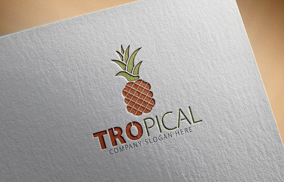 Tropical Logo in Logo Templates - product preview 2
