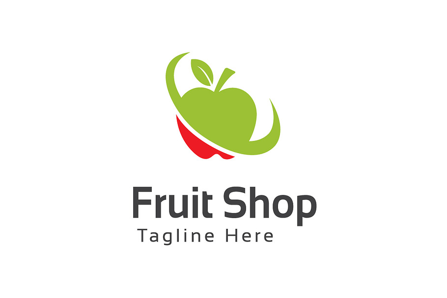 Fruit Shop Logo Template in Logo Templates - product preview 8