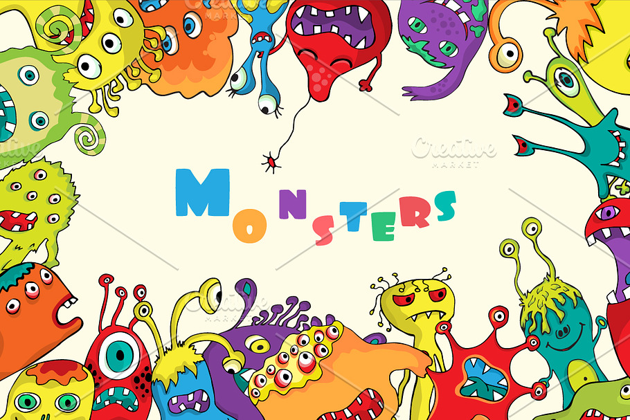 Monsters in Illustrations - product preview 8