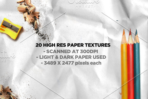 20 Folded Paper Textures in Textures - product preview 2