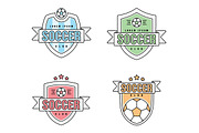 Soccer, football Club Vector Logo