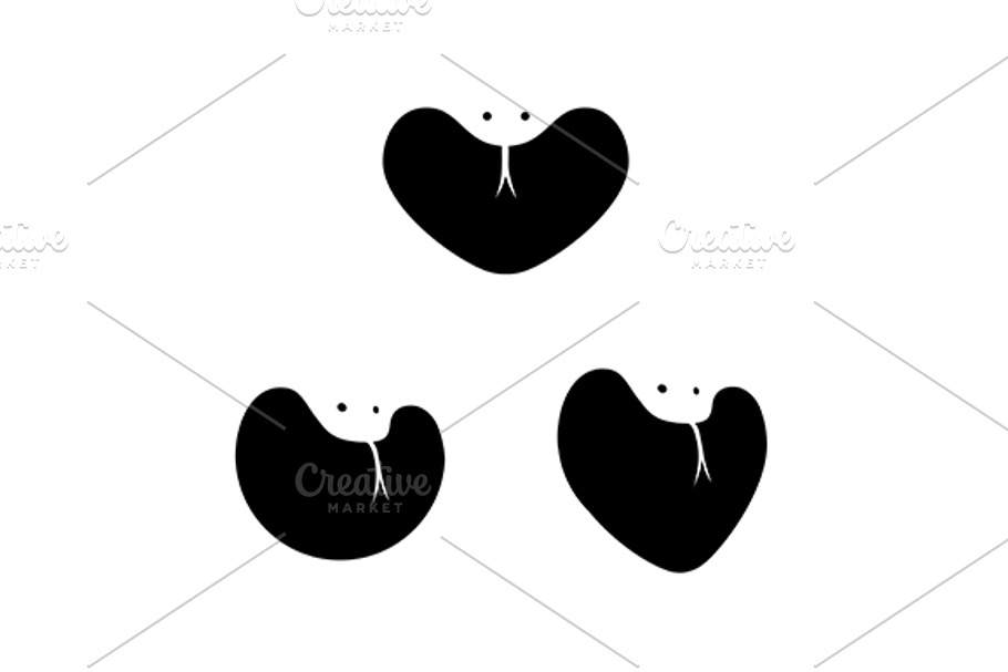 Cobra snake logo set in Logo Templates - product preview 8