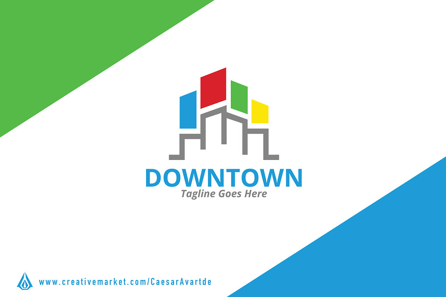 Colorful City Logo Template