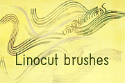 Linocut brushes by Euanthia