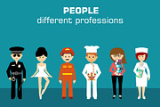 People of different professions