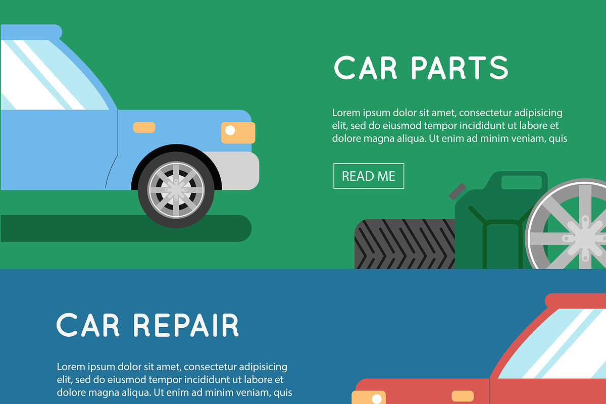 Car repair service  in Illustrations - product preview 8