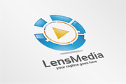 Lens Media – Logo Template