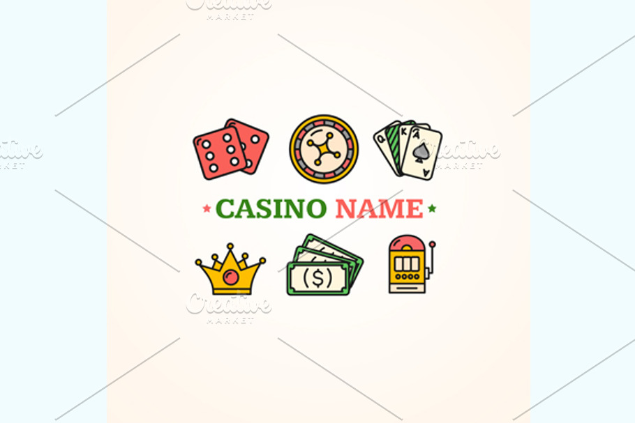 Casino Concept. Vector in Illustrations - product preview 8
