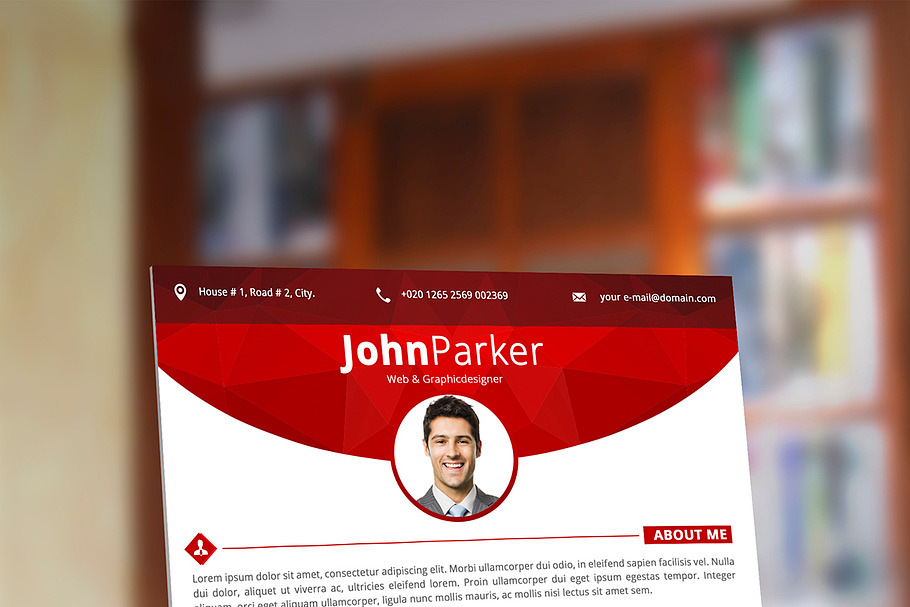Modern Resume/CV in Resume Templates - product preview 8