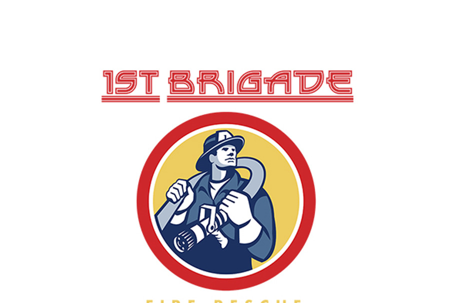 First Brigade Fire Rescue Logo