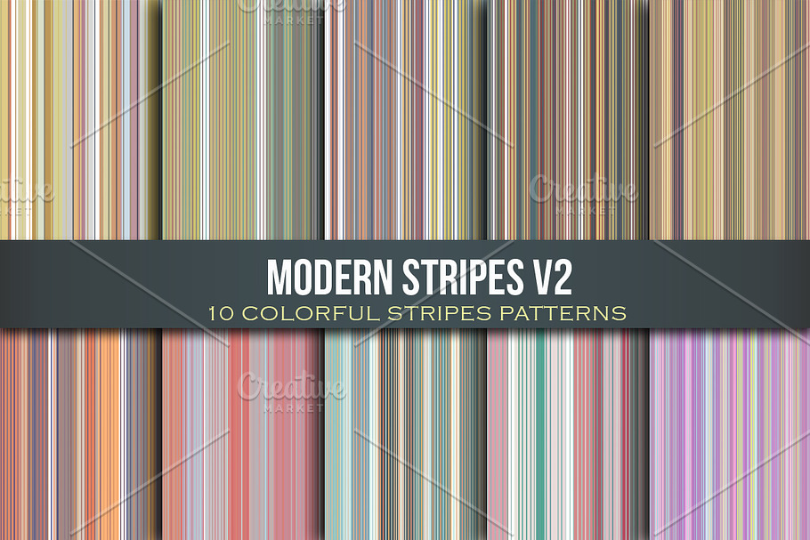 Modern Stripes V2 in Patterns - product preview 8