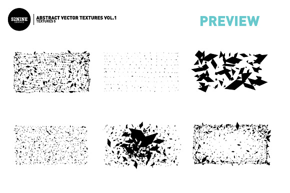 Abstract Vector Textures + Bonus! in Textures - product preview 3
