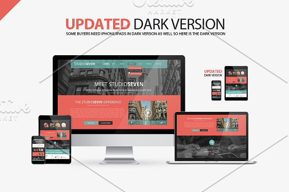 All New Responsive Mockups in Mobile & Web Mockups - product preview 1