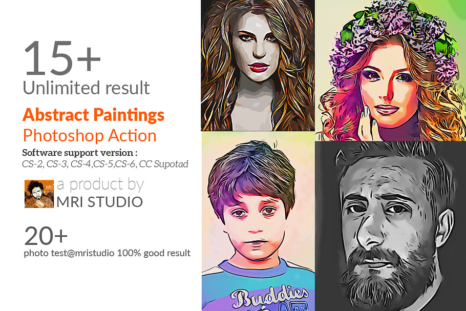 Abstract Paintings  Action in Add-Ons - product preview 8