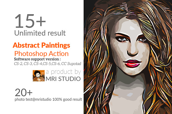 Abstract Paintings  Action in Add-Ons - product preview 10
