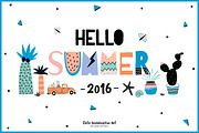 Hello Summer cards & posters