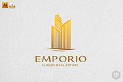 Luxury Real Estate Logo Template