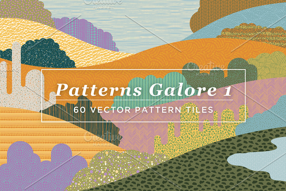 60 Vector Patterns in Patterns - product preview 8