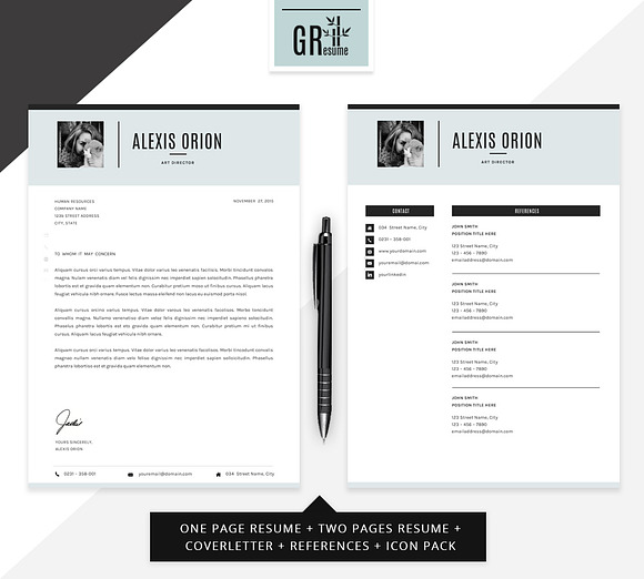 Resume Template | CV Template - 03 in Resume Templates - product preview 2