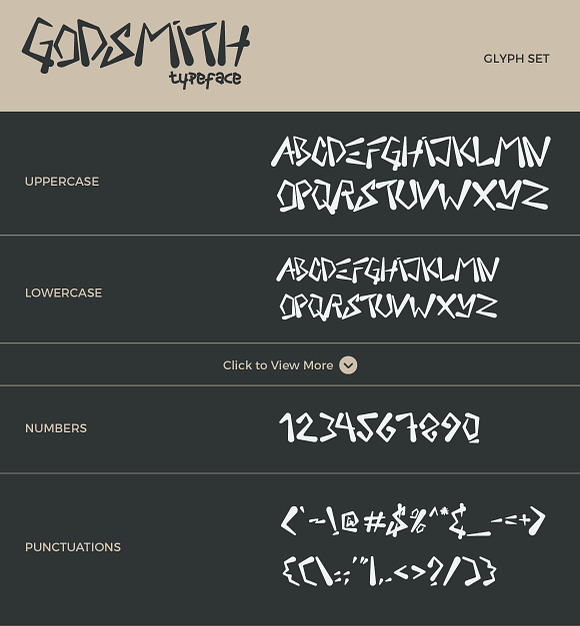 Godsmith Typeface in Display Fonts - product preview 5