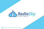 Radio Sky Logo Template