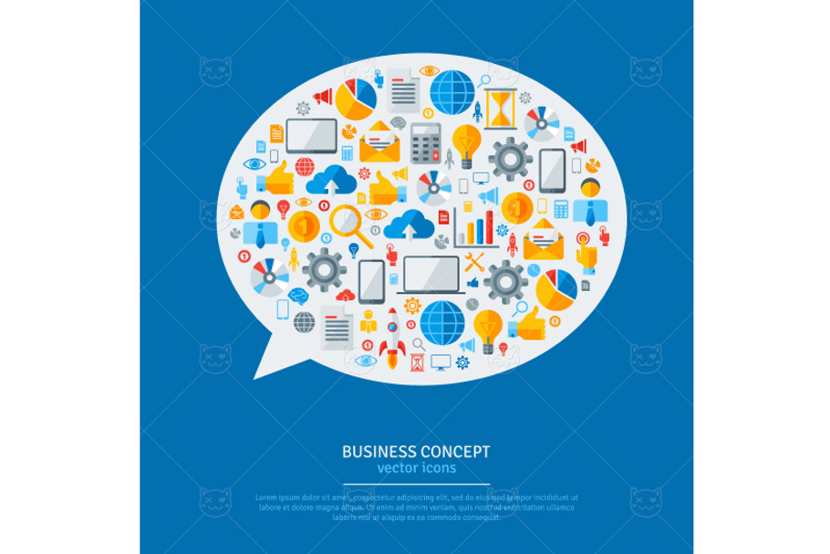 Business Concept 2 in Illustrations - product preview 8