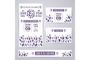 Wedding Cards Violet