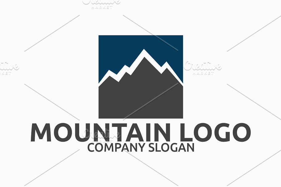 Mountain Logo in Logo Templates - product preview 8