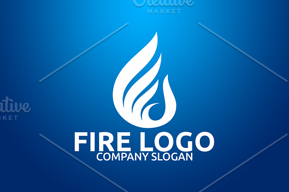 Fire Logo in Logo Templates - product preview 1
