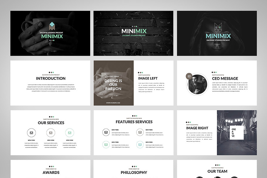 Minimix | Powerpoint Template in PowerPoint Templates - product preview 8