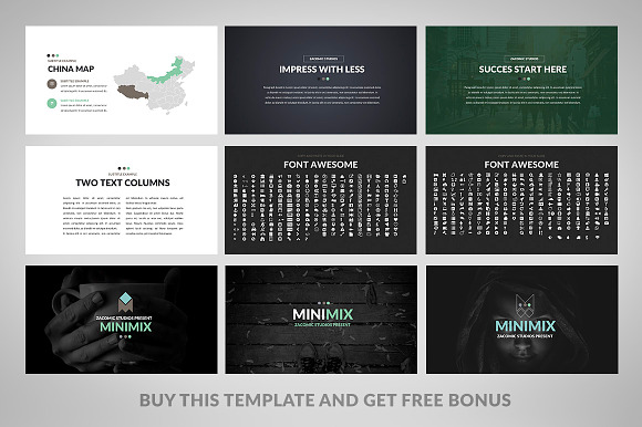 Minimix | Powerpoint Template in PowerPoint Templates - product preview 7