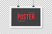 Vector Poster Wall Frame 