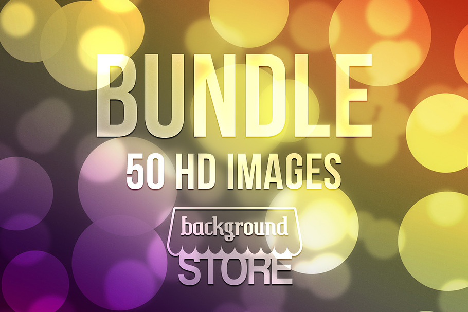 Beautiful Bokeh Backgrounds Bundle 2 in Textures - product preview 8