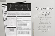 Professional Resume Template 40%Off