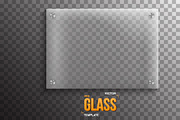 Vector Glass Plate Template