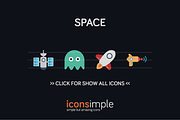 iconsimple: space
