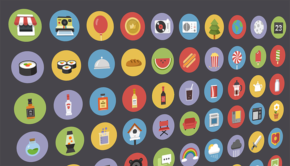 Flatties Icon Trilogy in Cool Icons - product preview 4