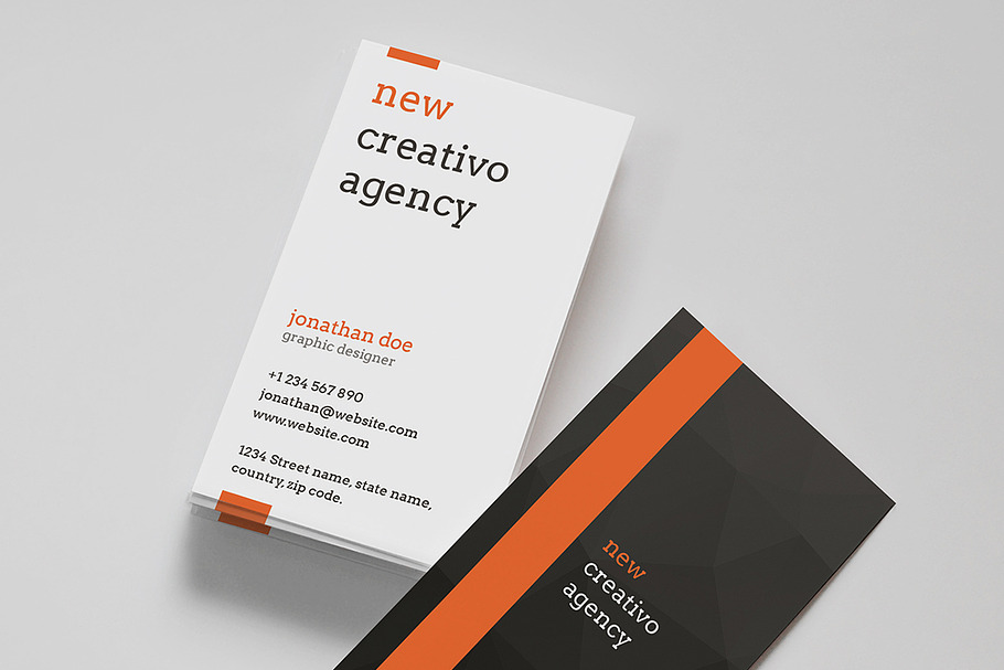creative agency Business Card #35 