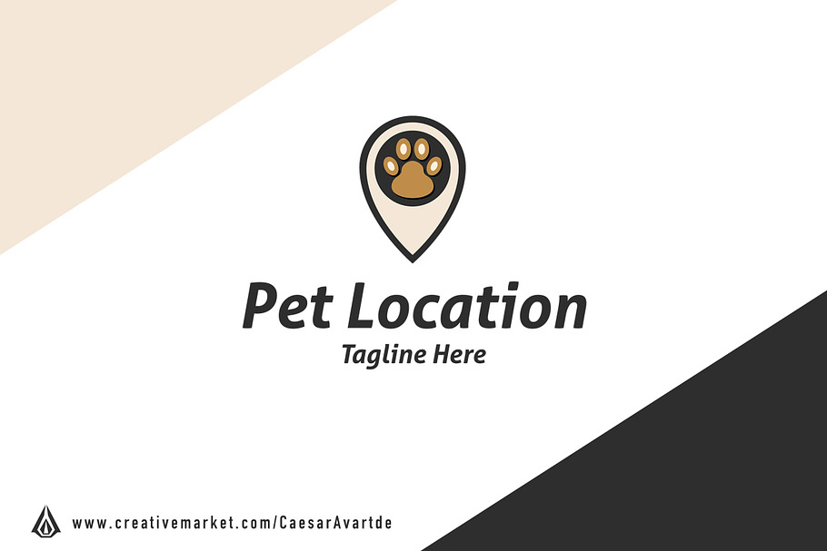 Pet Location Logo Template in Logo Templates - product preview 8