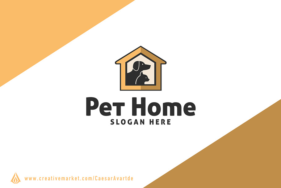 Pet Home Logo Template in Logo Templates - product preview 8
