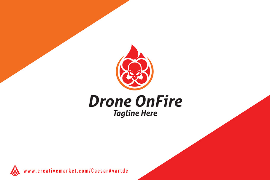 Drone Logo Template in Logo Templates - product preview 8